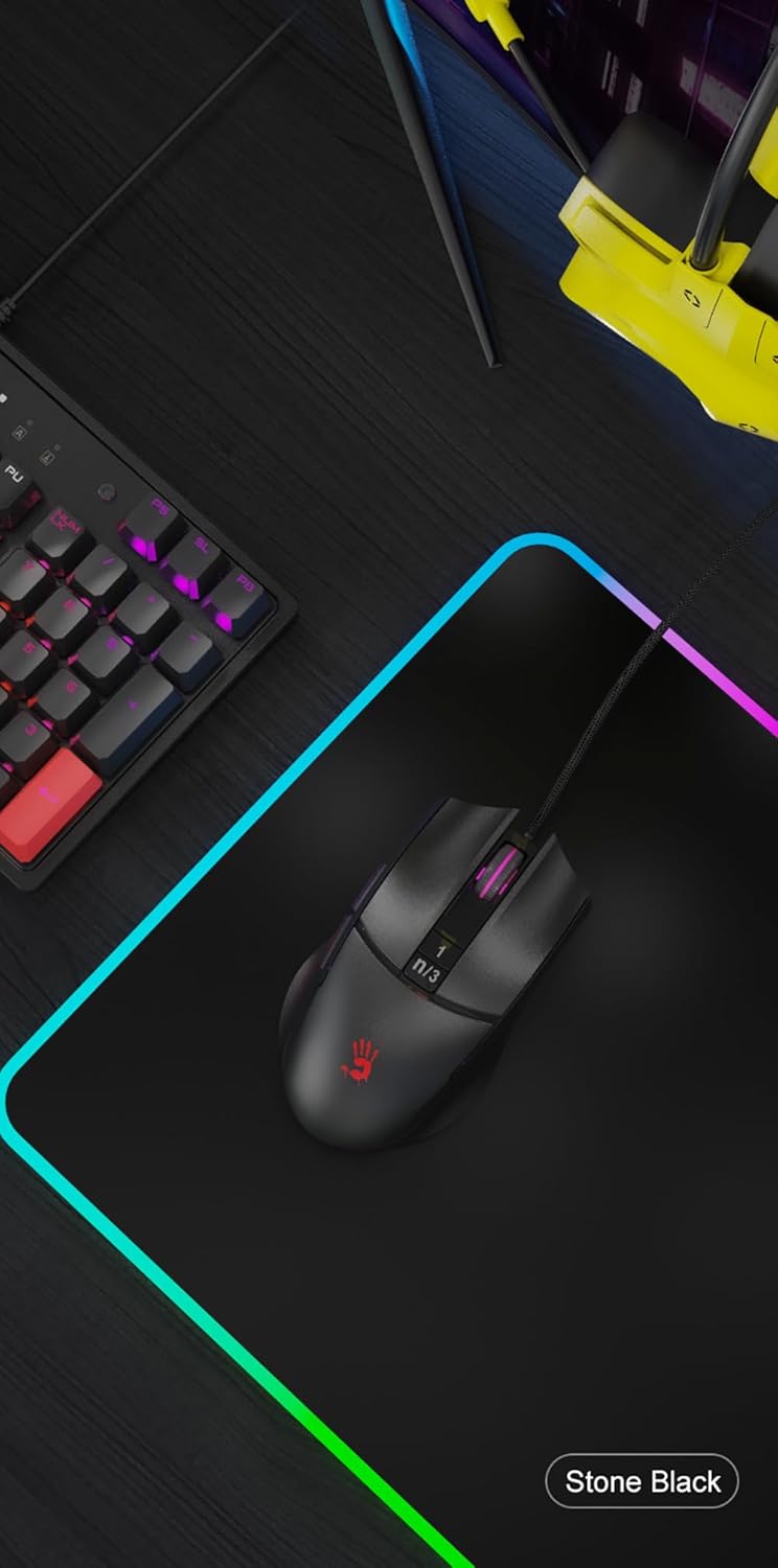 Bloody Mouse L65 Max RGB Lightweight GAMING MOUSE Black Bloody Mouse L65 Max RGB Lightweight GAMING MOUSE Black